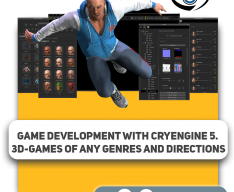 Game development with CryEngine 5. 3D-games of any genres and directions - Школа программирования для детей, компьютерные курсы для школьников, начинающих и подростков - KIBERone г. Tbilisi