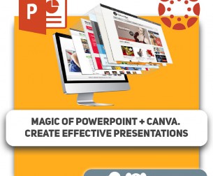 Magic of POWERPOINT + Canva. Create effective presentations - Школа программирования для детей, компьютерные курсы для школьников, начинающих и подростков - KIBERone г. Tbilisi